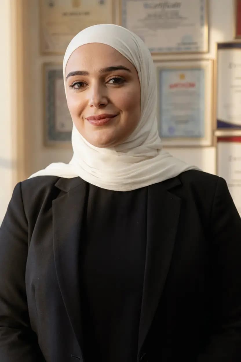 Amina Zulkarniyeva, Kosmetikmeisterin und Gründerin von Amina Kosmetik Wien